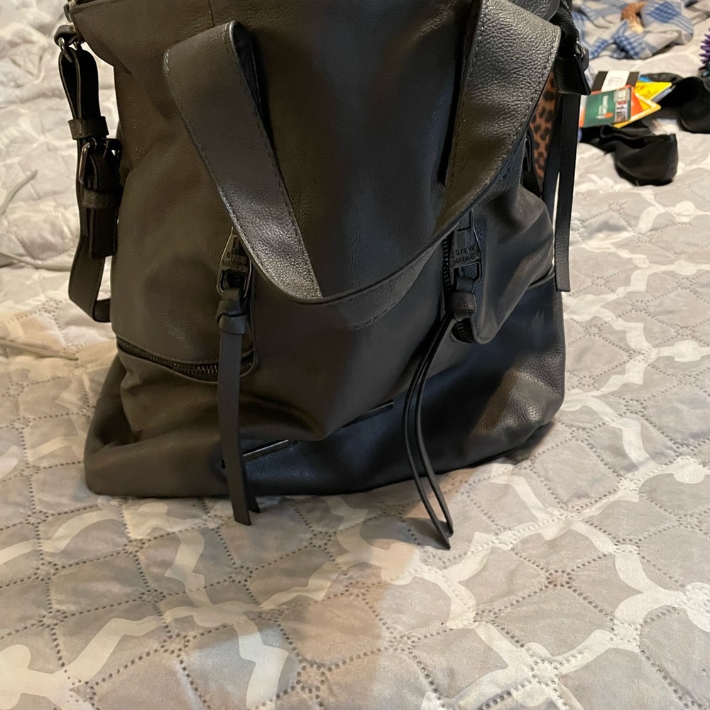 Steven Madden Grey/Gun Metal Purse - Picture 7 of 7